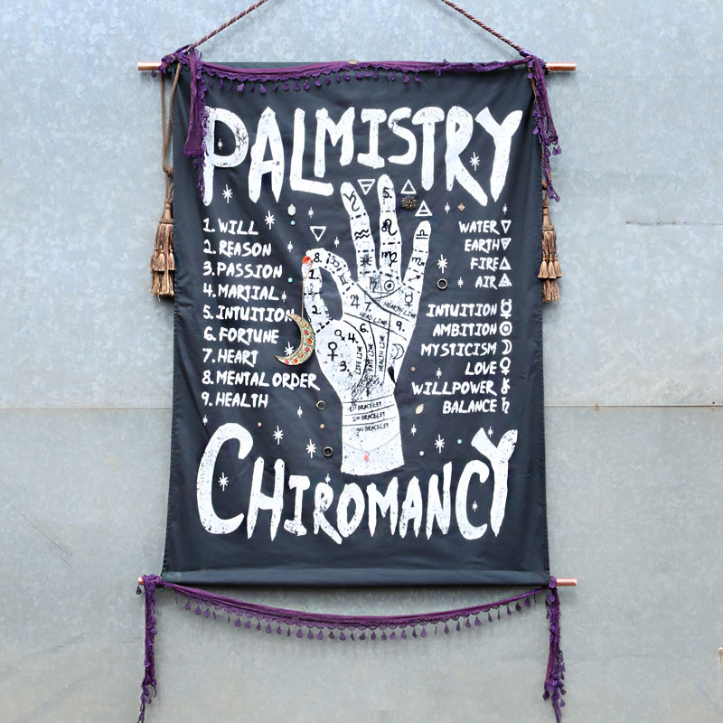 FOR SALE Palmistry Canvas Poster